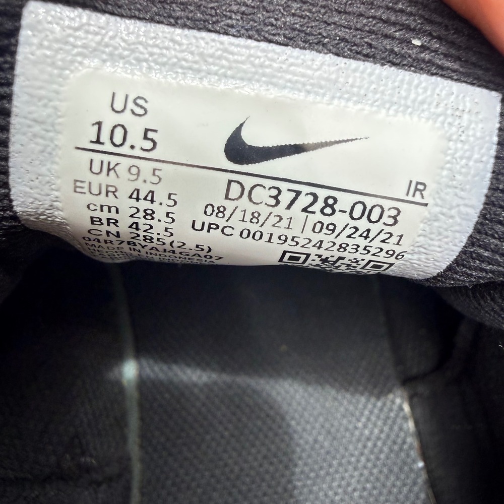 Nike Revolution 6 Next Nature Mens Running Shoes Black White Size 10.5 - Picture 2 of 8